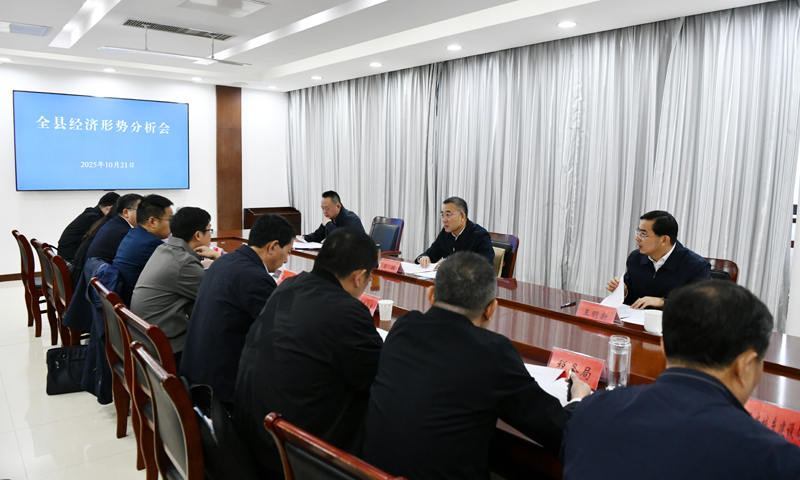 沭陽召開全縣經濟形勢分析會